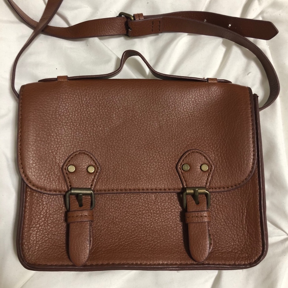 Faux Leather Crossbody
